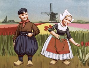 オランダの子供たち 作： アンガス・マクブライド