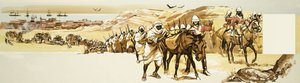 ネーピア将軍、軍を率いてエチオピアに入る