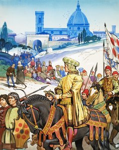 歴史上の大事件イタリア・ルネサンス--フィレンツェとメディチ家 作： アンガス・マクブライド