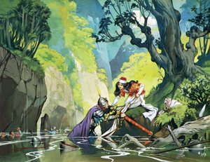 マルコ王子が父の剣を見つける 作： アンガス・マクブライド