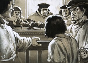 囚人たちは、恐るべき星室法廷からの慈悲を期待することはできなかった。 作： アンガス・マクブライド