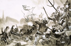1529年、スレイマンのトルコ軍がウィーンを包囲