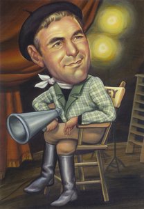 ジョージ・クルーニー 2002年 （アクリル、イラストレーションボード） 作： Anita Kunz