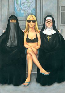 Girls will be girls, 2007（アクリル、イラストレーションボード）