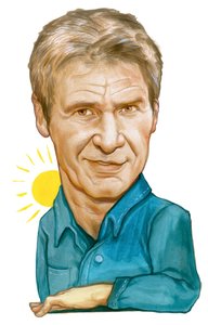 ハリソン・フォード 2011年 （アクリル、イラストレーションボード）