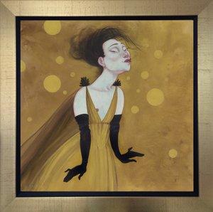 ムーラン・ルージュ・マダム、2019年（イラストレーションボードにアクリル絵の具） 作： Anita Kunz