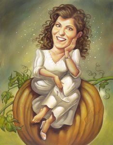 マイ・ビッグ・ファット・グリーク・ウェディング, 2002 （アクリル、イラストレーションボード） 作： Anita Kunz