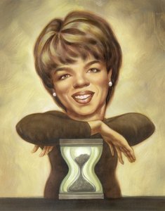 オプラ・ウィンフリー、2010年（アクリル、イラストレーションボード）