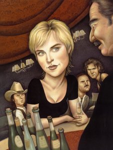 シャロン・ストーン 作： Anita Kunz