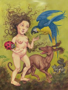 夏, 2013 （イラストレーションボード、アクリル絵の具） 作： Anita Kunz