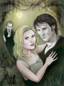 トゥルーブラッド, 2009 (アクリル、イラストレーションボード)