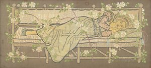眠れる森の美女（シルク刺繍） 作： Ann MacBeth