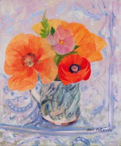 赤いケシ、2000 作： Ann Patrick