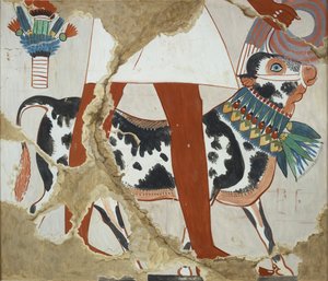 Heqareshu の個人墓 226 からの壁画のコピー、テーベ 1 世、1、327、20 世紀 作： Anna