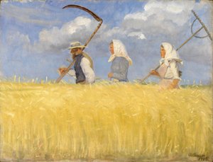 ハーベスター 作： Anna Ancher