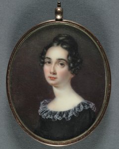 女性の肖像、1820年。 作： Anna Claypoole Peale