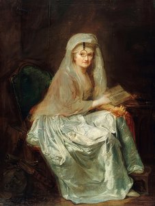 自画像。 1776-77 作： Anna Dorothea Therbusch