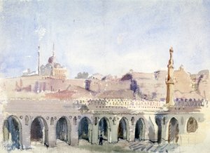 「ビザンチン都市」、c1864-1930 作： Anna Lea Merritt