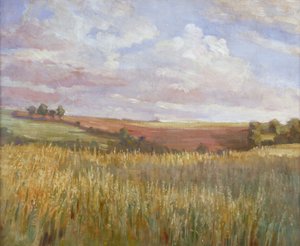 「トウモロコシ畑」、c1864-1930。 作： Anna Lea Merritt