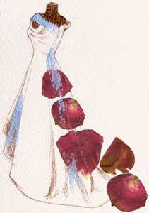 ウェディングドレス 作： Anna Platts