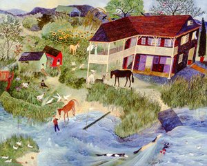 思い切って、2005年（アクリル画）