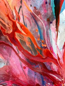 ダイナミックな流体カラー