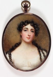 自画像（エナメル 作： Anne  Wellesley