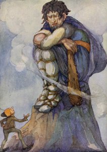 The Valiant Little Tailor」（カラーリトグラフ版 作： Anne (after) Anderson