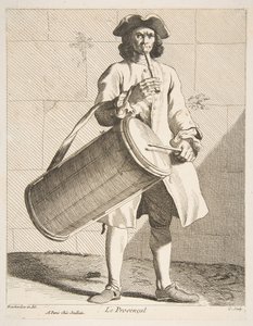 プロヴァンス出身の男、1737年。 作： Anne Claude Philippe de Caylus