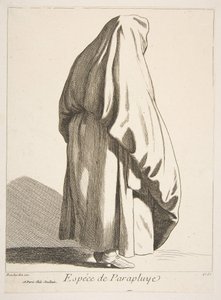 一種の傘、1746年。 作： Anne Claude Philippe de Caylus