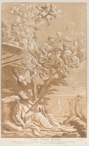 聖フランシスコ ザビエルの死, ca. 1729年。 作： Anne Claude Philippe de Caylus