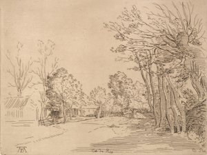 Durer.nd後の風景 作： Anne Claude Philippe de Caylus