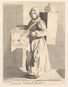 オルガングラインダー、1737年。