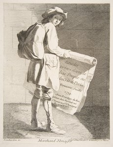 ピクチャーセラー、1738。 作： Anne Claude Philippe de Caylus