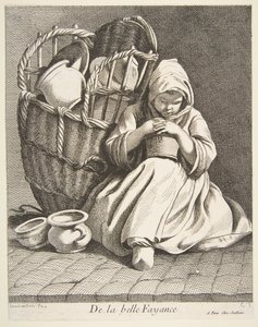 陶芸行商、1738年。 作： Anne Claude Philippe de Caylus