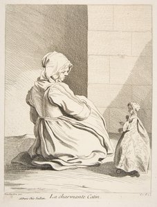魅力的な人形、1742年。