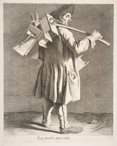 ラットキャッチャー、1746年。 作： Anne Claude Philippe de Caylus
