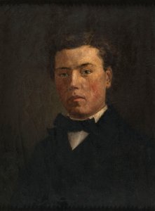 ジャン=バティスト・カミーユ・コローの肖像 1796-1875, 1828. 作： Anne François Arnaud