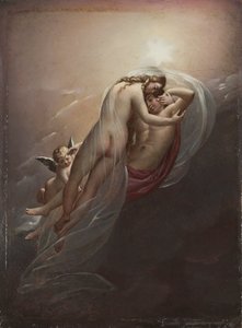 オーロラとケファルス、1810年頃。 作： Anne Louis Girodet de Roucy Trioson