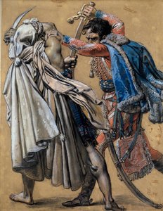 運動 作： Anne Louis Girodet de Roucy Trioson