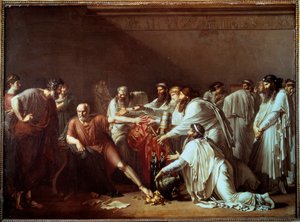 アルタクセルクセスのプレゼントを断るヒポクラテス ギリシャの医師ヒポクラテス「大王」またはコスのヒポクラテス（紀元前460～370年）は、ペルシャの王でありエジプトのファラオでもあるアルタクセルクセス2世ムネモンが重要なプレゼントを差し出したにもかかわらず、治療を拒否しています。Aによる絵画