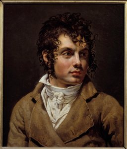 男性の肖像 アンヌ・ルイ・ジロデ・ド・ルーシー＝トリオソンの絵画 作： Anne Louis Girodet de Roucy Trioson