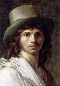 自画像、1795 年。 作： Anne Louis Girodet de Roucy Trioson