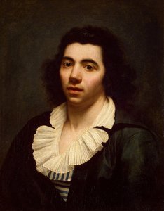自画像、19世紀初頭。 作： Anne Louis Girodet de Roucy Trioson