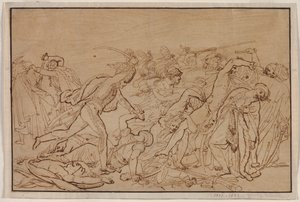 カイロの反乱のための研究 作： Anne Louis Girodet de Roucy Trioson