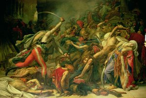 1710年1718年10月21日カイロでの反乱 作： Anne Louis Girodet de Roucy Trioson
