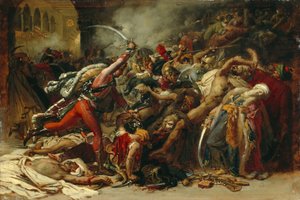 カイロの反乱、1810年頃 作： Anne Louis Girodet de Roucy Trioson