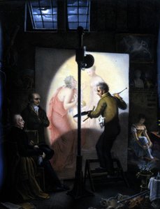 画家アンヌ・ルイ・ジロデ・ド・ルーシー＝トリオソン 作： Anne Louis Girodet de Roucy Trioson