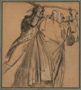 カイロの反乱のための2人のアラブ人 作： Anne Louis Girodet de Roucy Trioson