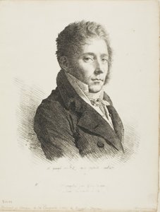 クーパン・ド・ラ・クーペリの肖像 作： Anne Louis Girodet de Roussy Trioson